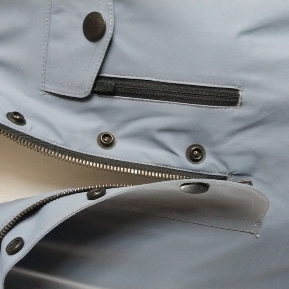 Aether Women's Hooded Anorak Jacket Lifetime Guarantee Size 1 Grey Excellent - Picture 7 of 12